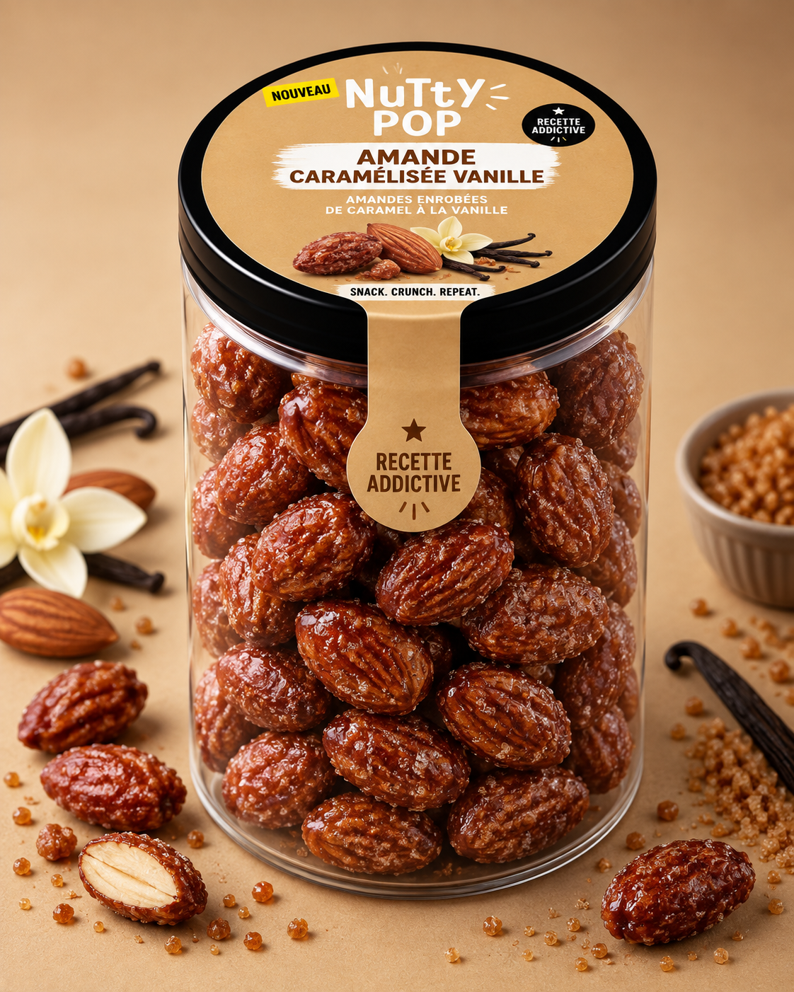 Amande caramélisée Vanille