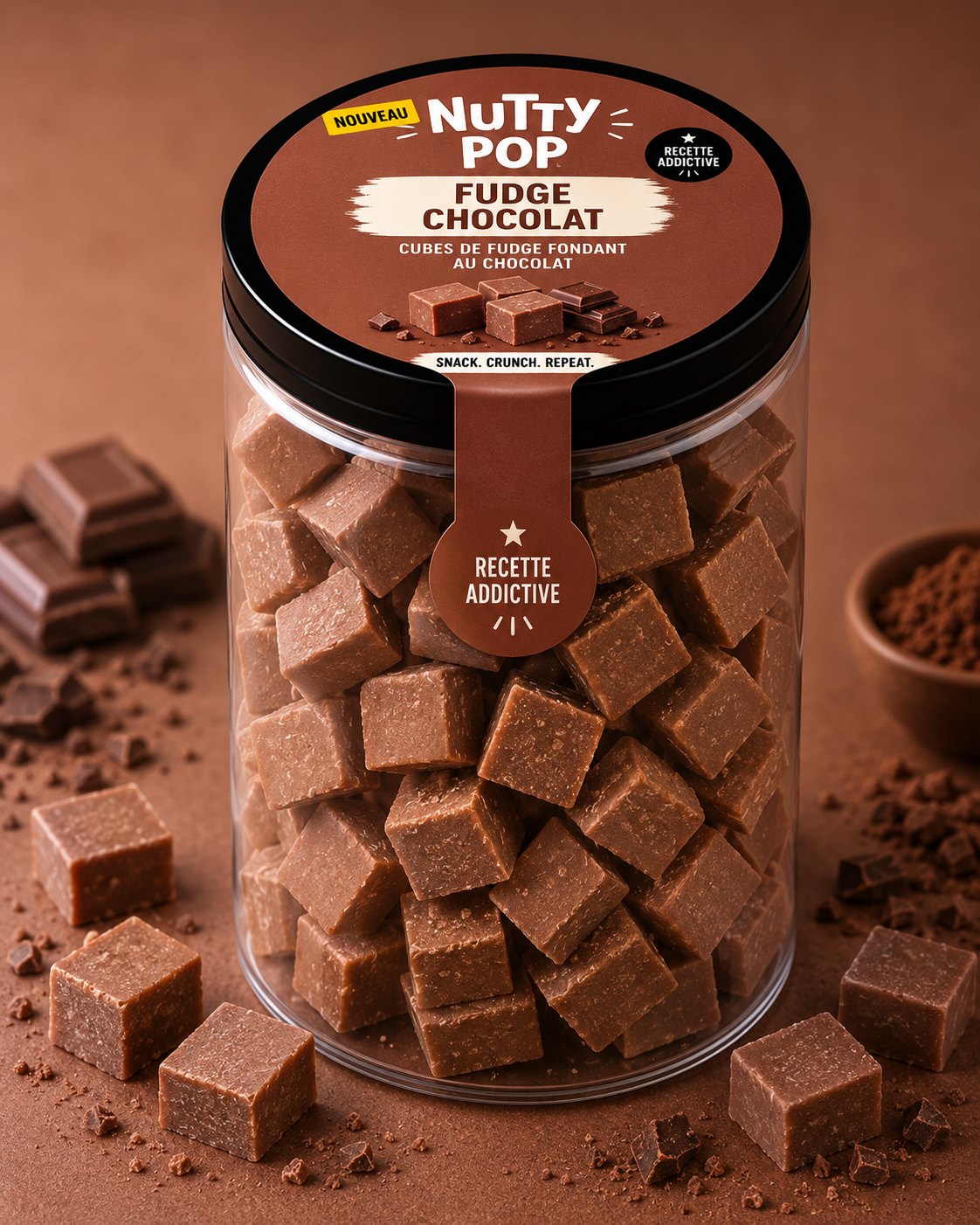 Cube Caramel Fondant Chocolat