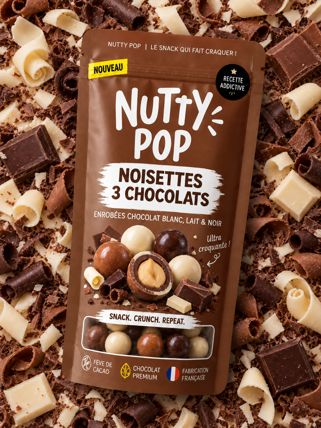 Noisettes 3 Chocolats